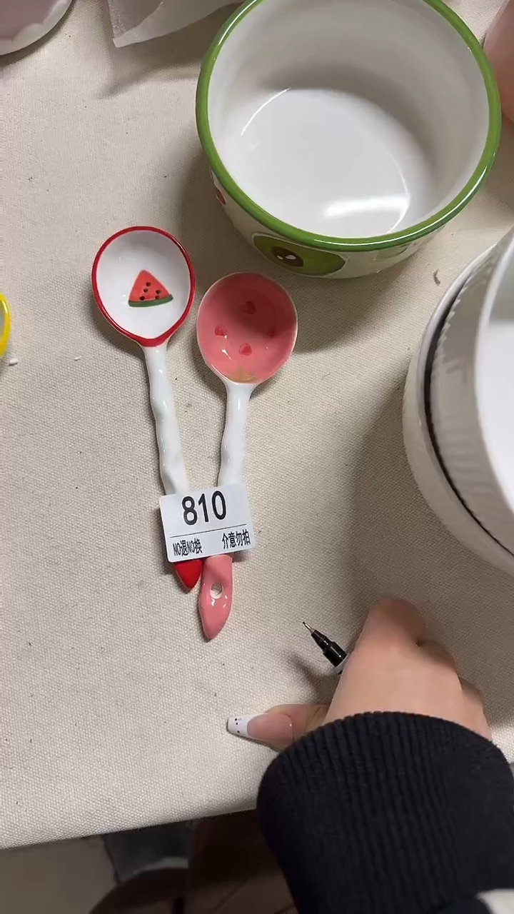 陶瓷手柄款微瑕四单包邮810