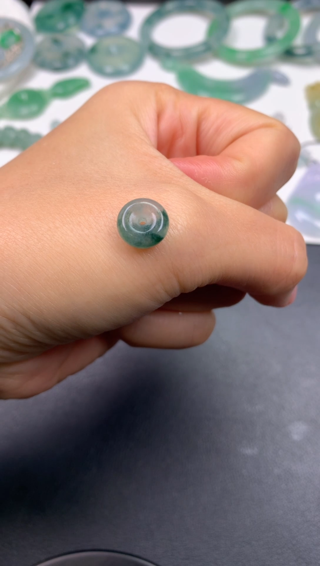 未镶嵌定制翡翠0534211883（9.9*3.7）