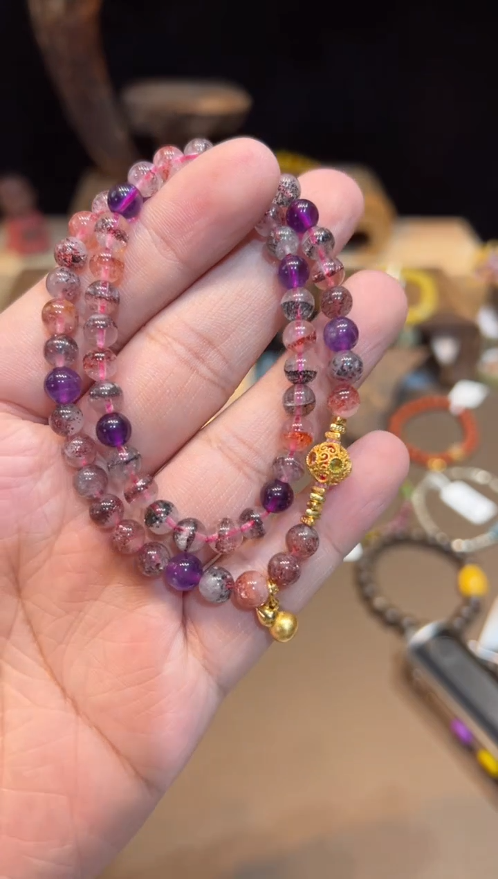 【闪购商品】水晶手链未镶嵌手饰@@F3884