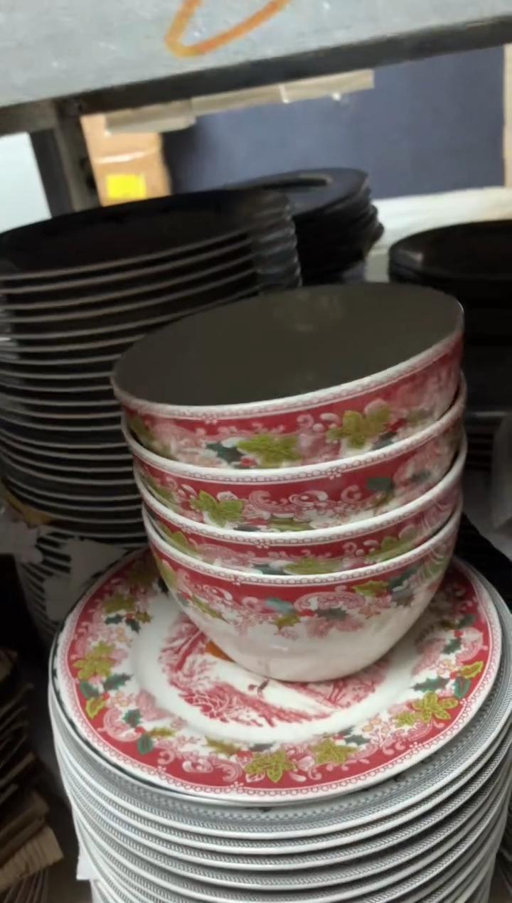 【闪购商品】瓷片陶瓷原单CC491餐具2个