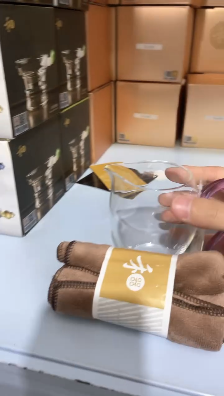【闪购商品】晶彩/怡然茶海/浅紫加茶巾。。