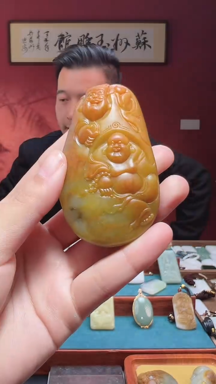 吊坠(不含链)未镶嵌和田玉37