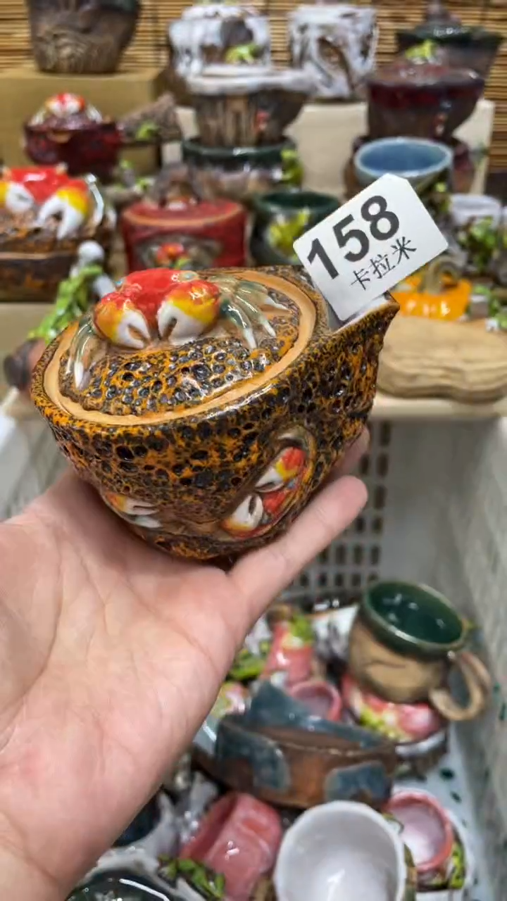 蘭*158精美粗陶手工柴烧全量