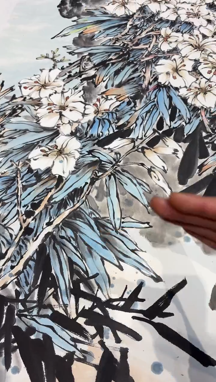 【闪购商品】国画孙桂国老师字画带亲笔合影证书11-40