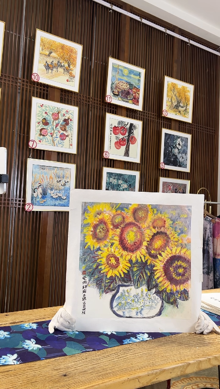 版画耿玉琨名章限量版画S