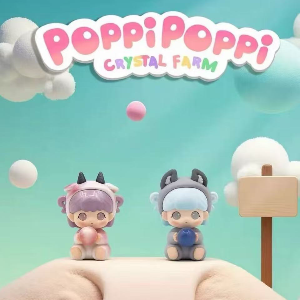 poppi波比系列萌粒盲盒92（小口拆六）