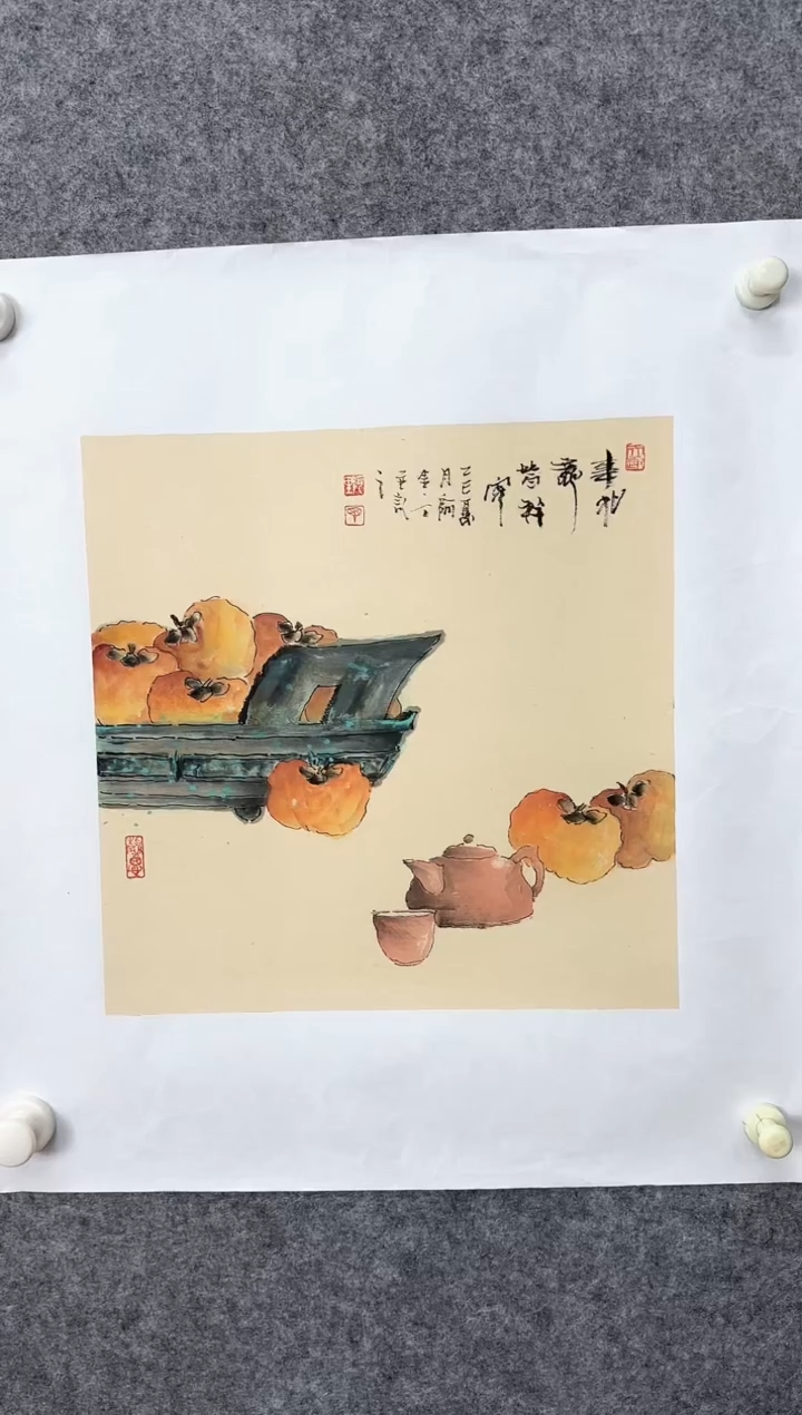 国画DH-阿里丁老师绘画作品