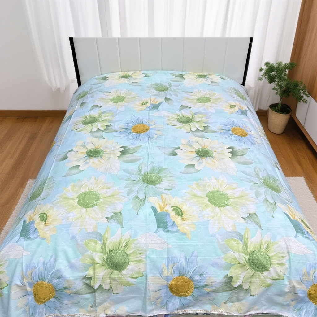 老粗布2*2.45米床单加厚加密 密实贴身透气【向阳而开】