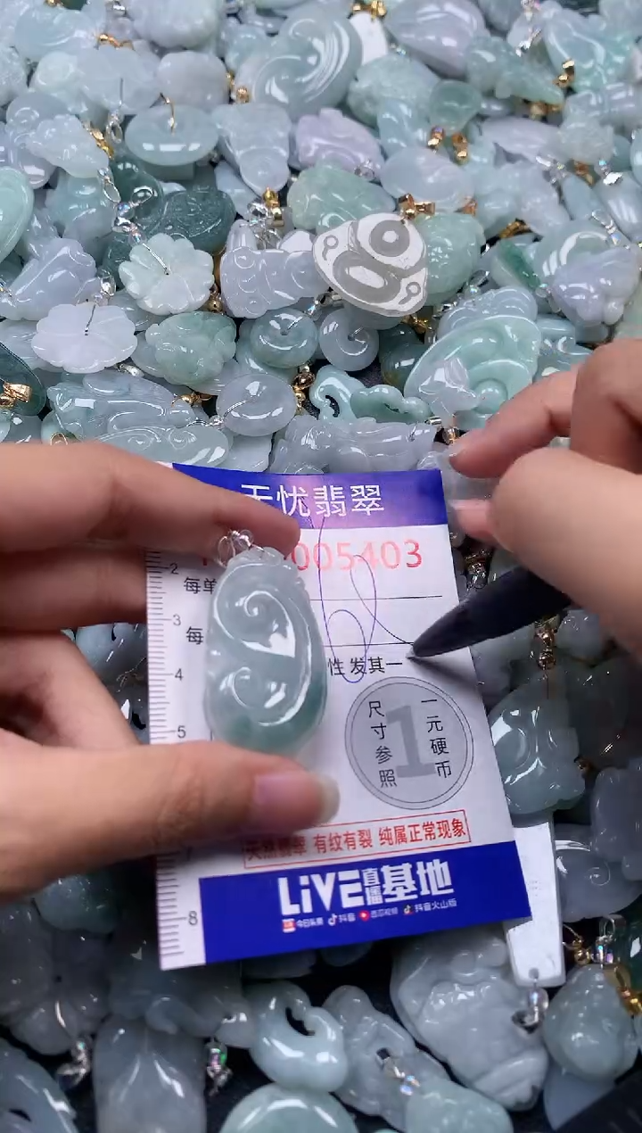 颈饰未镶嵌翡翠5403