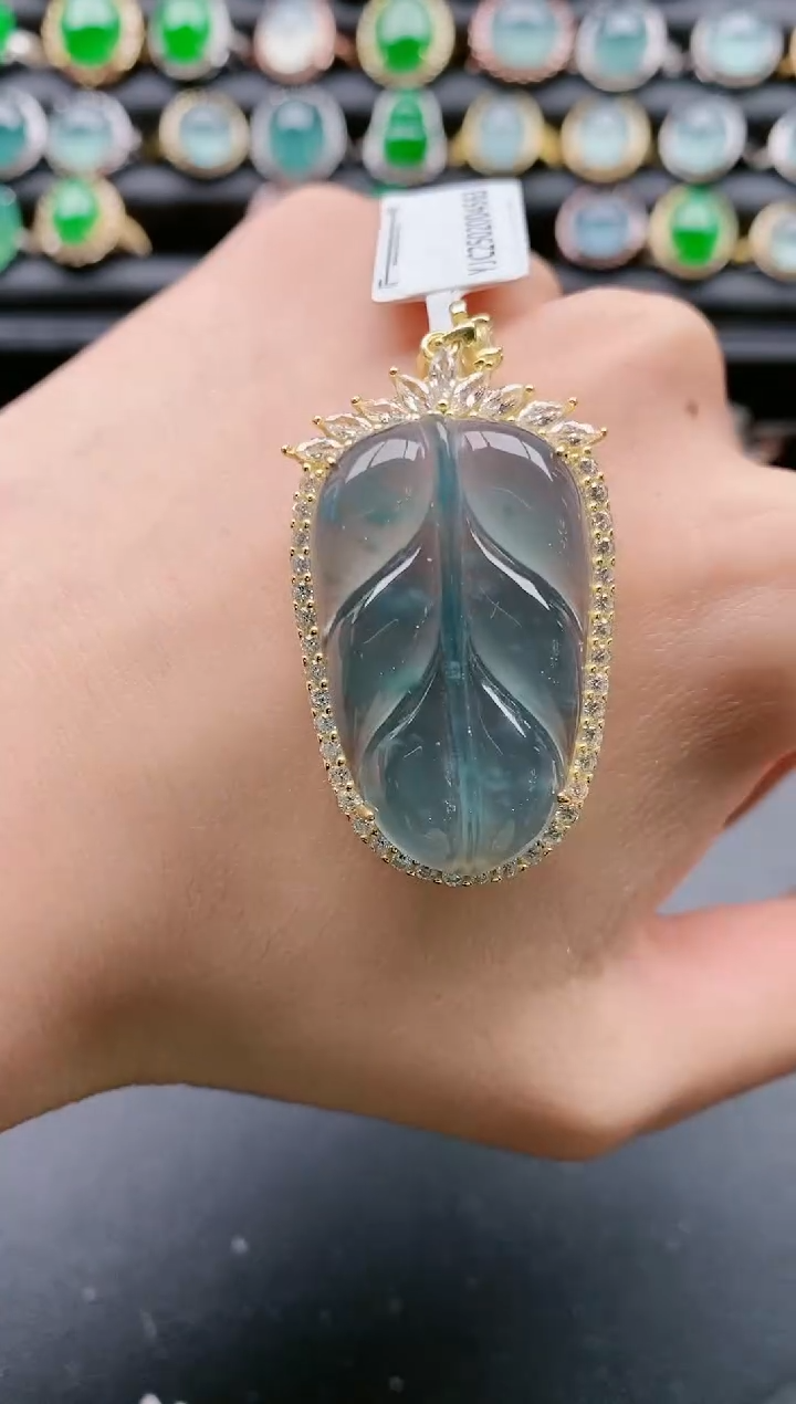 【闪购商品】翡翠戒指银S925镶嵌111111