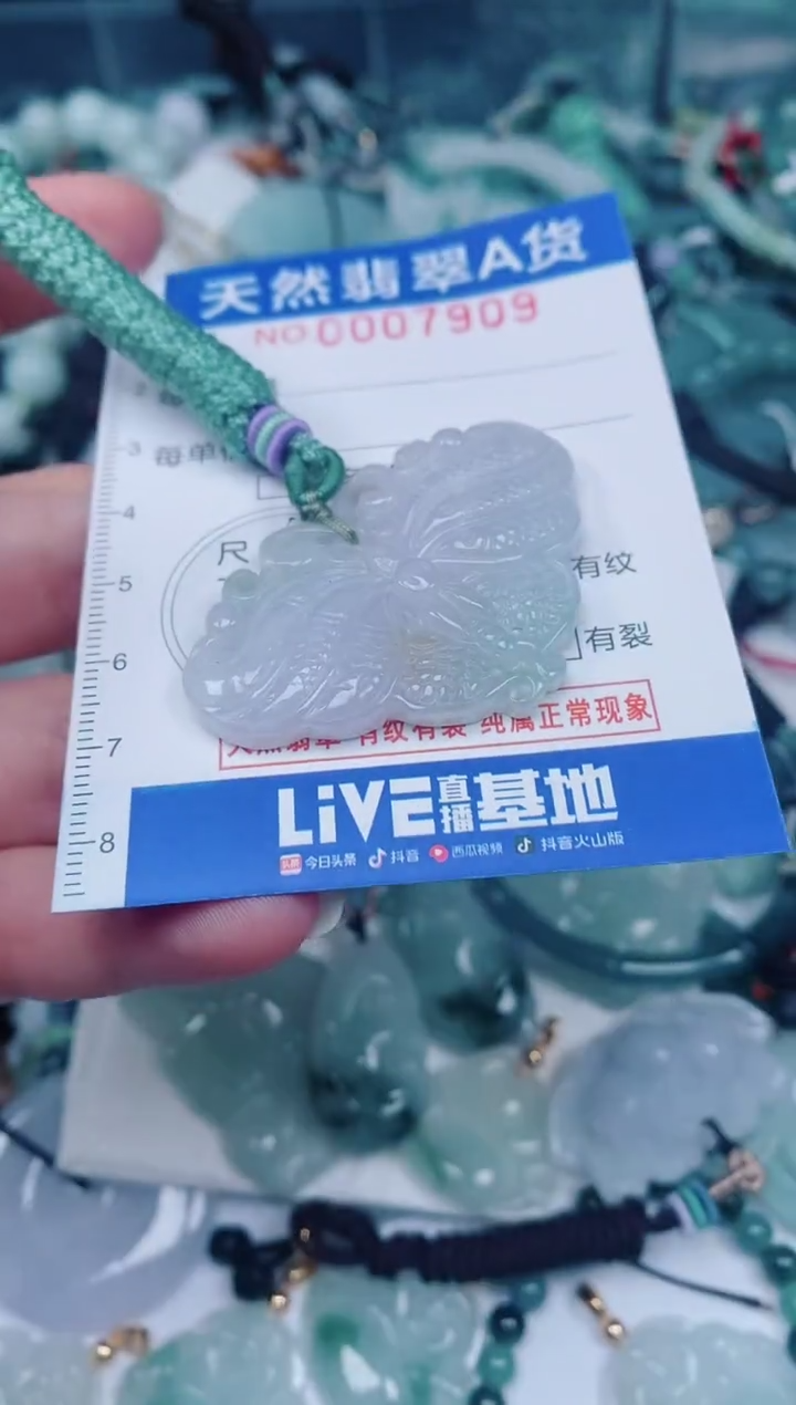 颈饰未镶嵌翡翠00007909