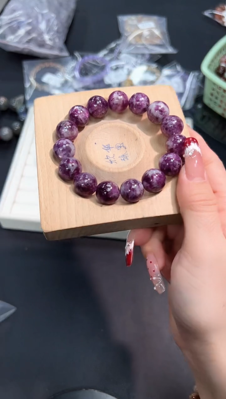 【闪购商品】水晶手串未镶嵌79G多样性发其一/1条13mm默认微瑕