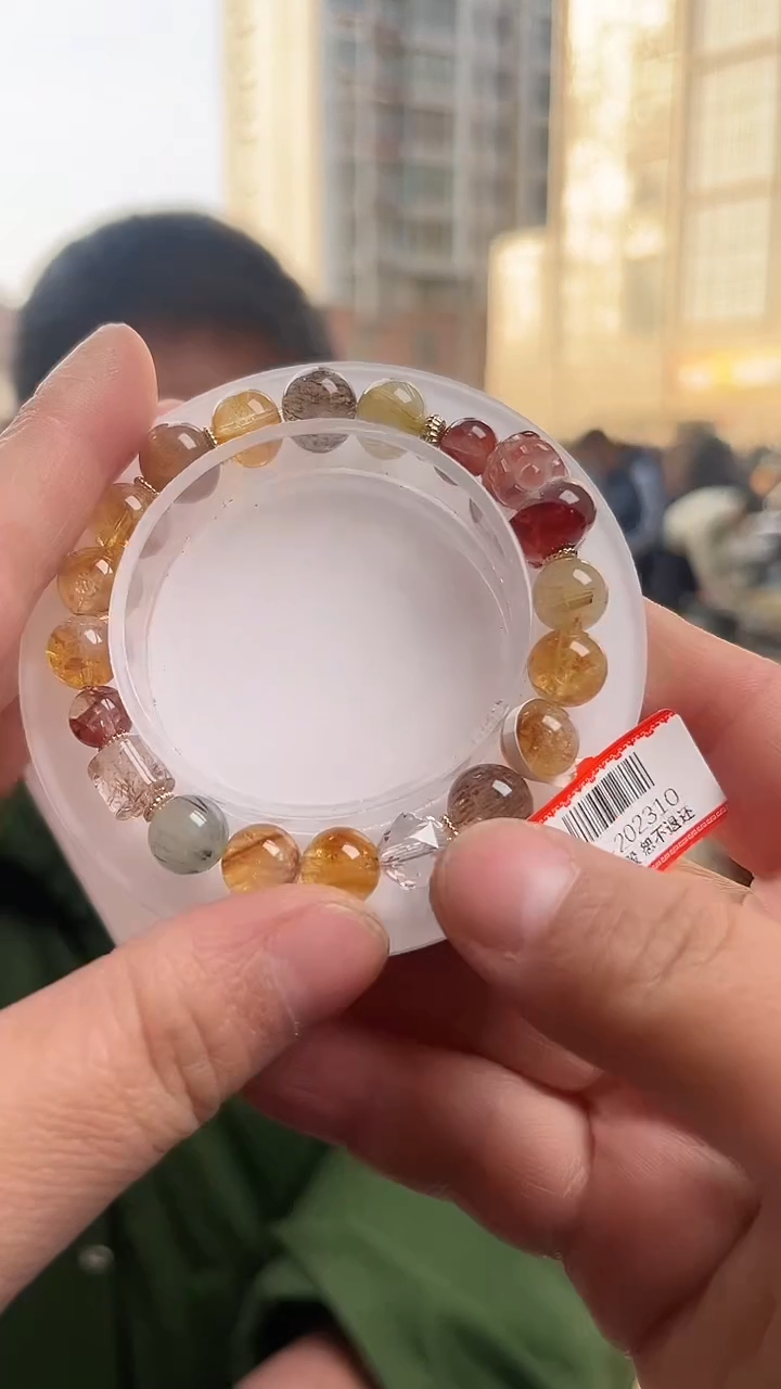 【闪购商品】水晶手链未镶嵌天然DIY手串多样性发一9mm