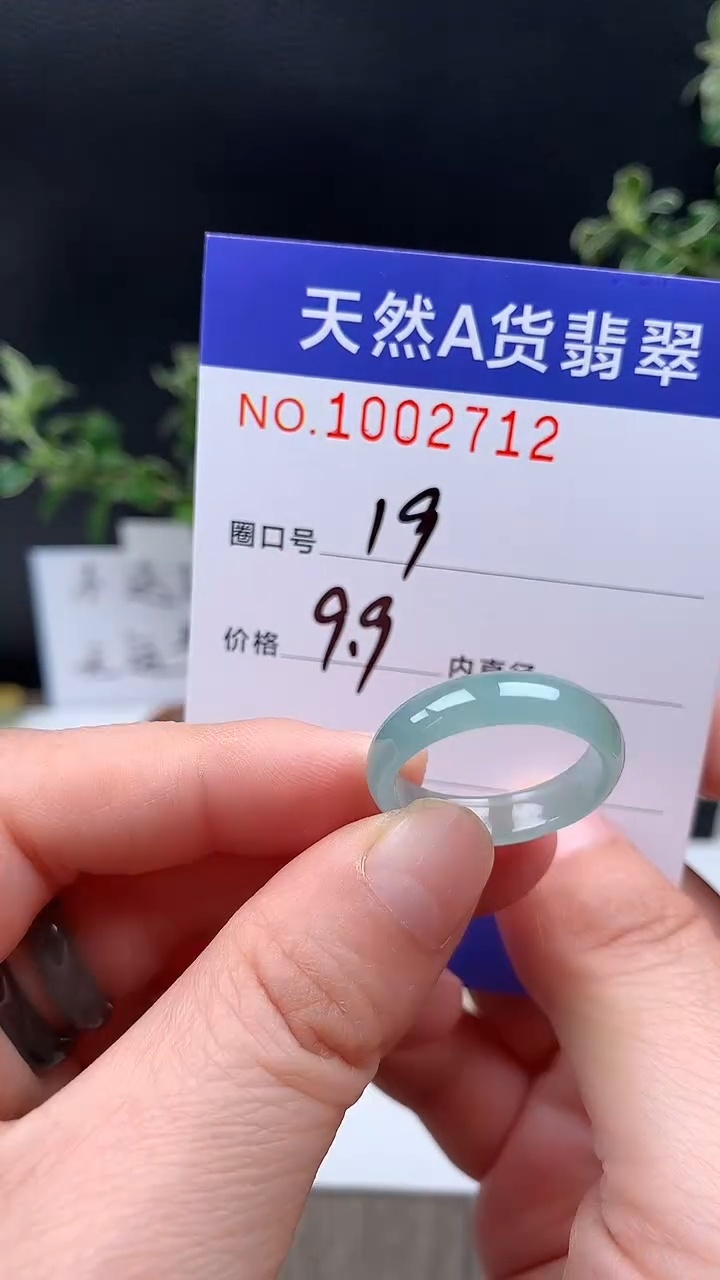 未镶嵌戒指翡翠19#