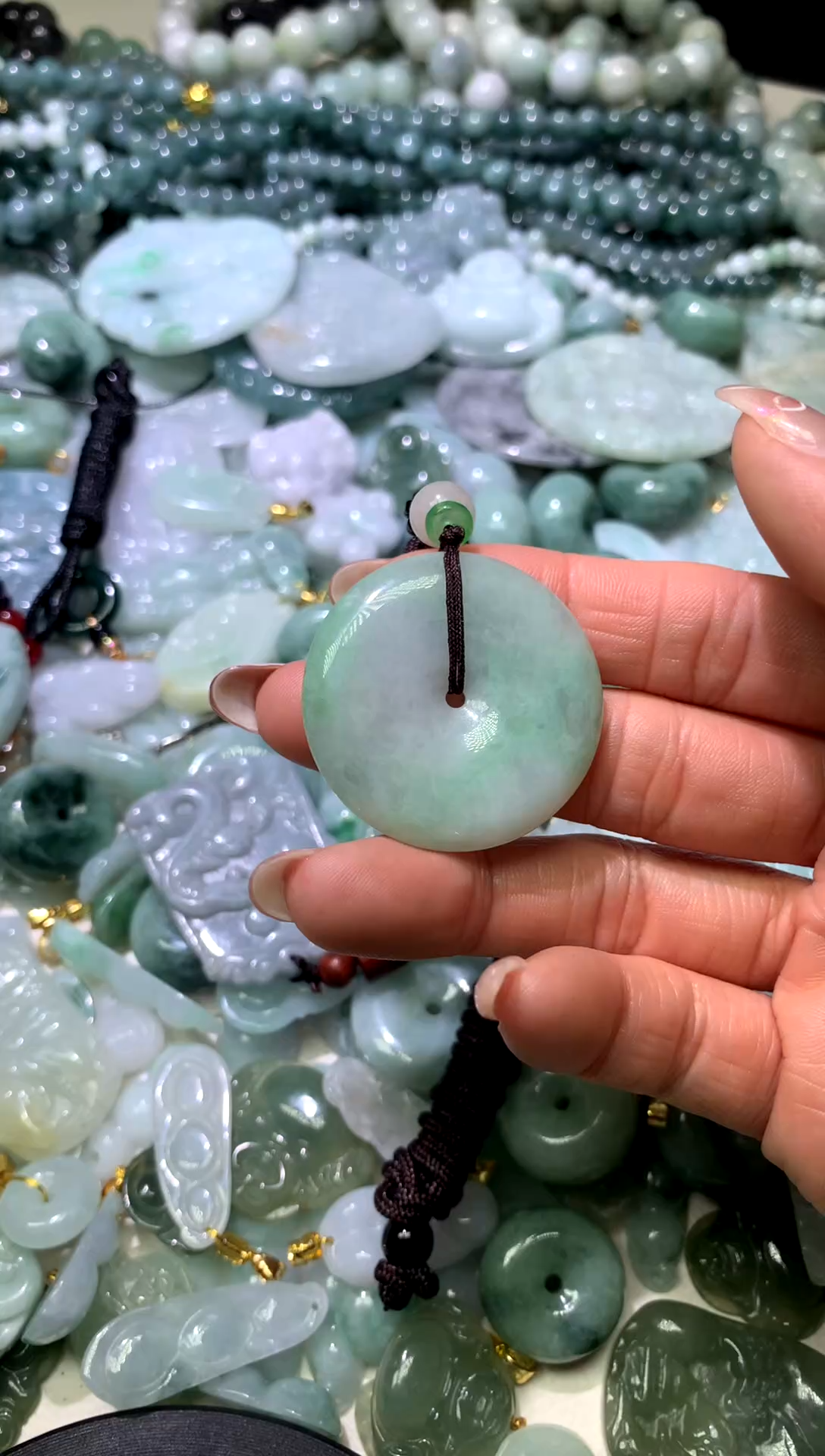 吊坠(不含链)未镶嵌翡翠1