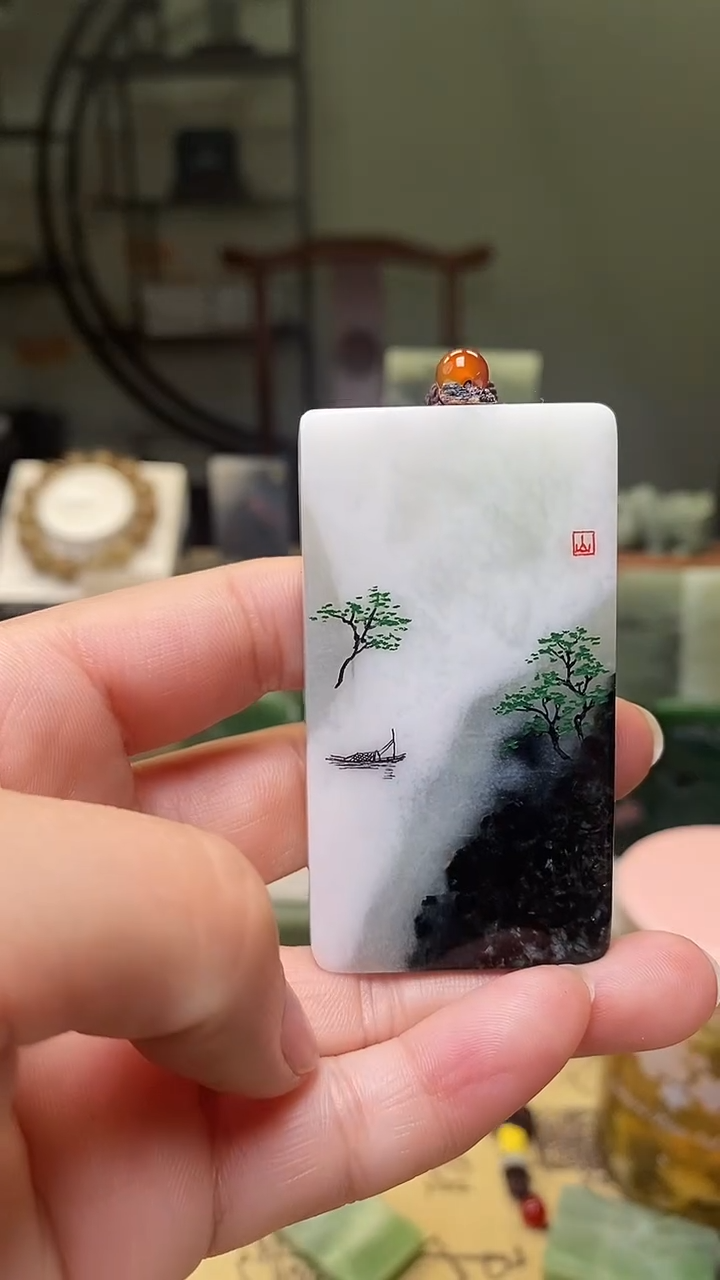 【闪购商品】独山玉颈饰未镶嵌224