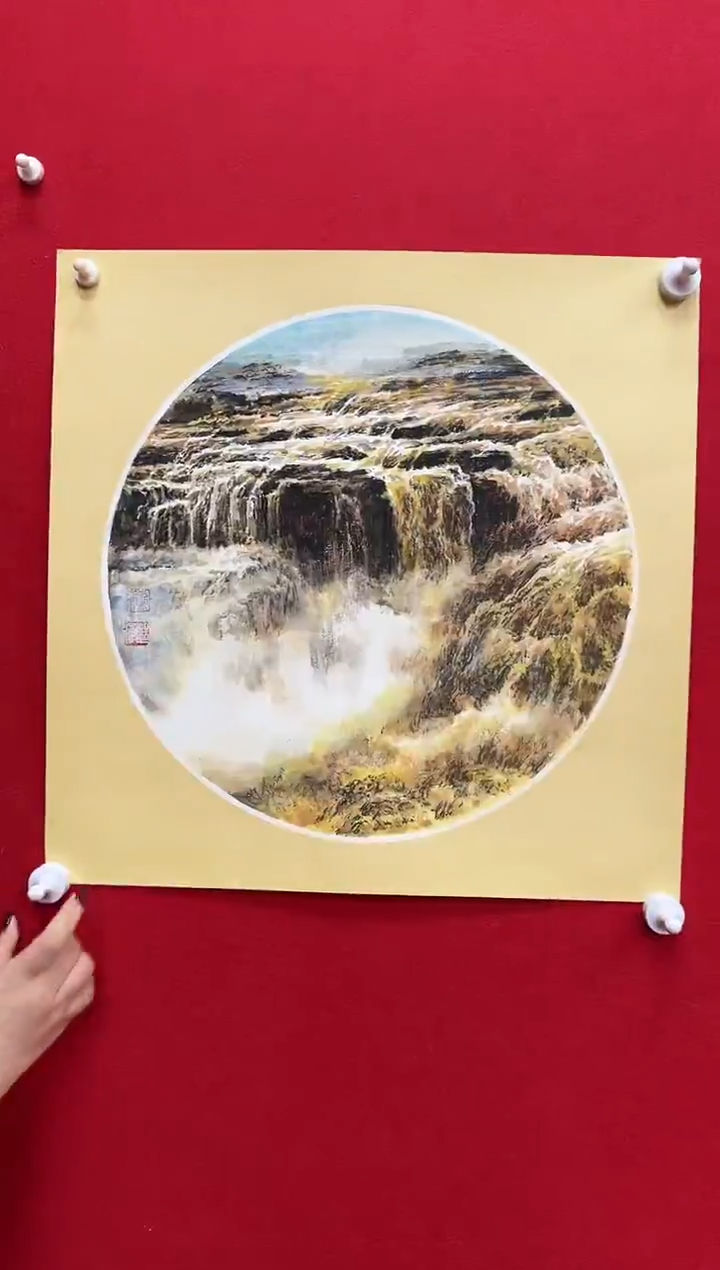 国画Z天津人美--苏继海老师-1平尺国画