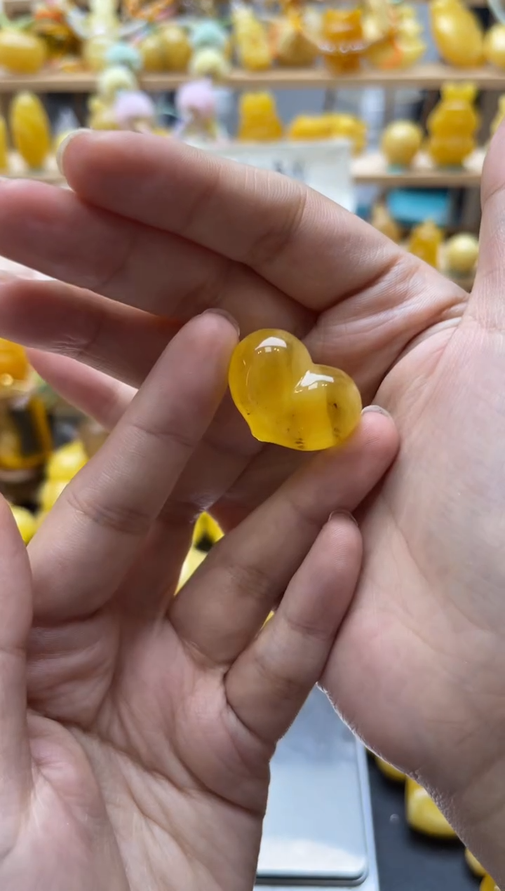 琥珀未镶嵌珠宝奇石152琥珀蜜蜡微瑕