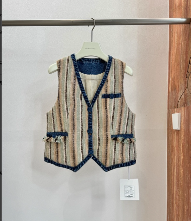 【ZHEN】MJ804 2025新款外套职场风小众设计师款马甲