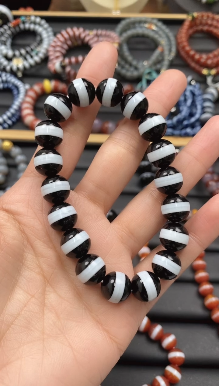 【闪购商品】玛瑙/玉髓手串未镶嵌手串