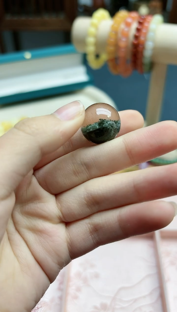 【闪购商品】水晶散珠未镶嵌幽灵水晶18+mm散珠*1 ZD