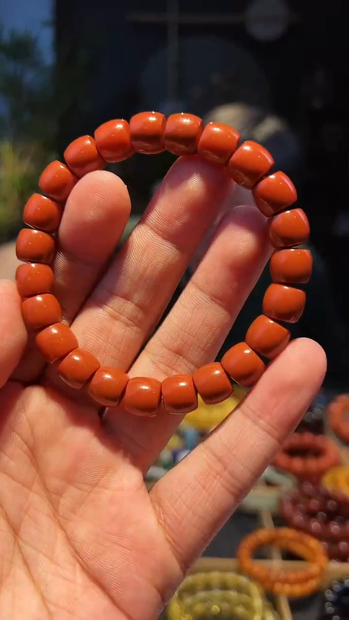 【闪购商品】南红玛瑙手串未镶嵌10+朱红