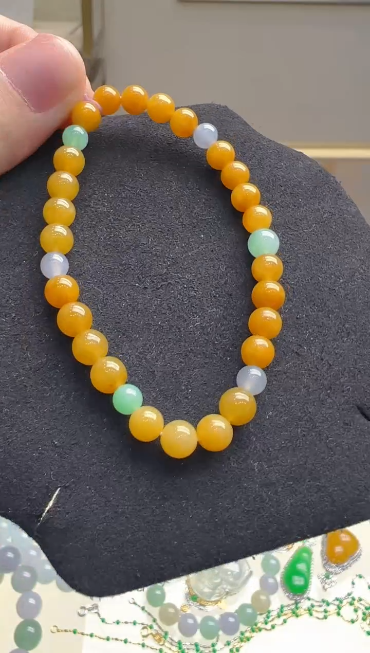 【闪购商品】翡翠手串未镶嵌多样性发货拍一发一