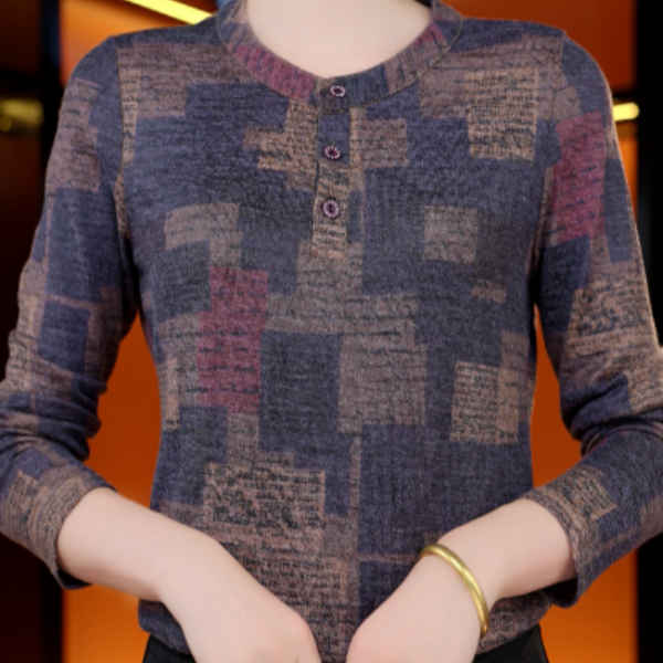 CX048【出口原单】法式高级优雅百搭显瘦遮肉衬衫-靖靖