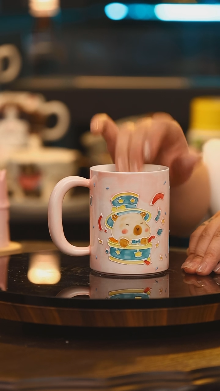 【闪购商品】摆件景德镇高温釉下彩手绘