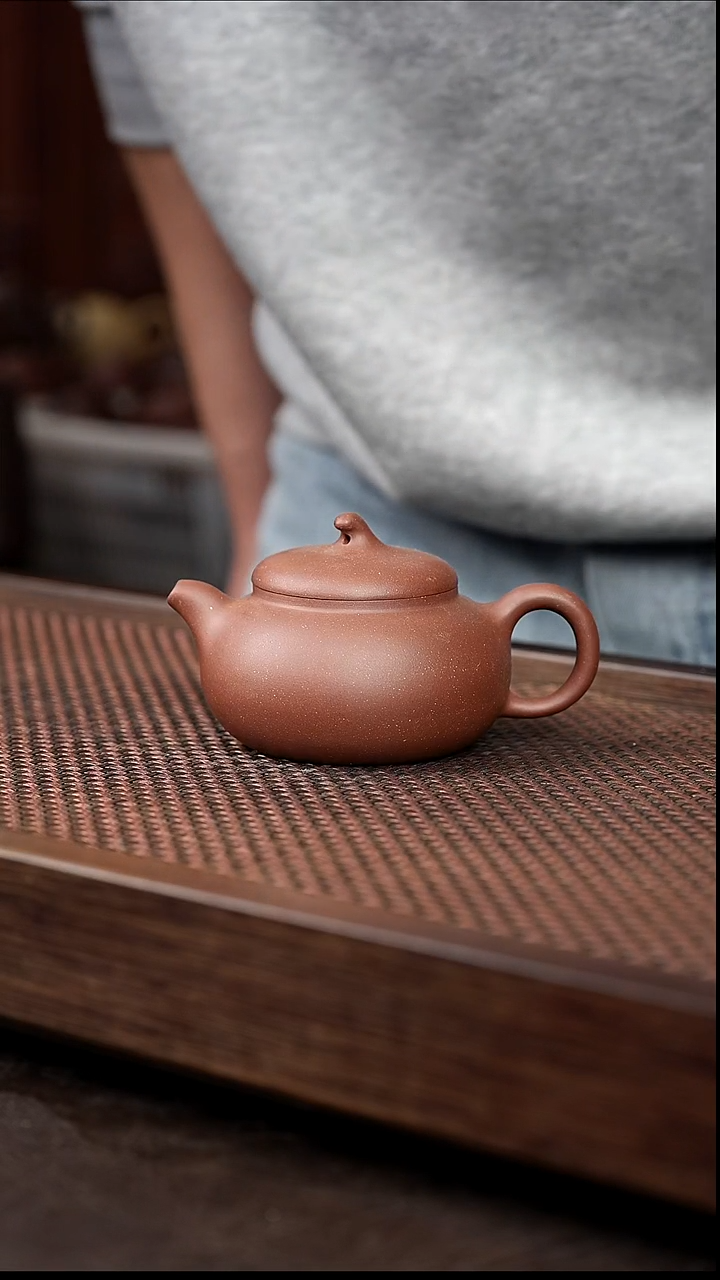 茶壶紫砂底槽清矮茄段