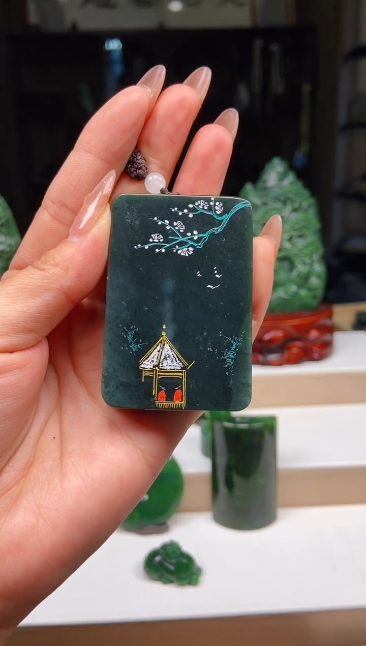 【闪购商品】和田玉挂件未镶嵌1