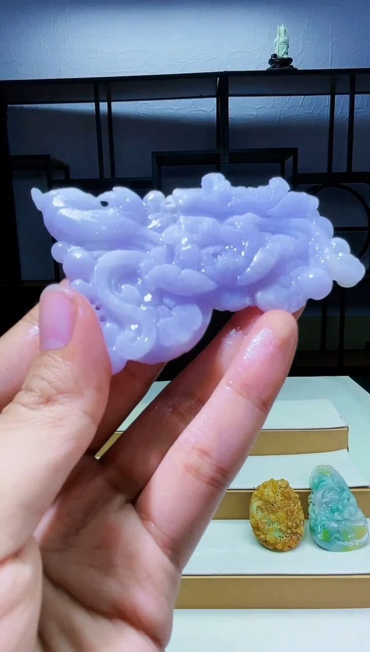 【闪购商品】定制翡翠未镶嵌毛货02190096