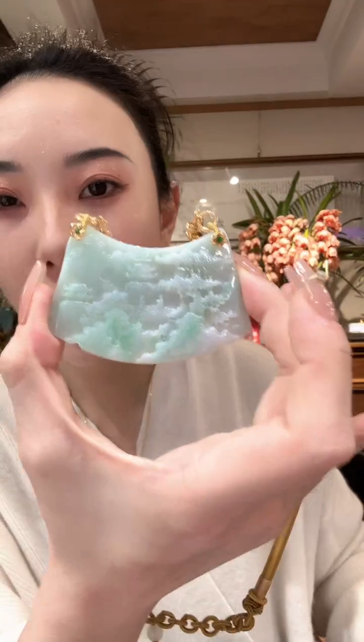 【闪购商品】翡翠颈饰未镶嵌国风