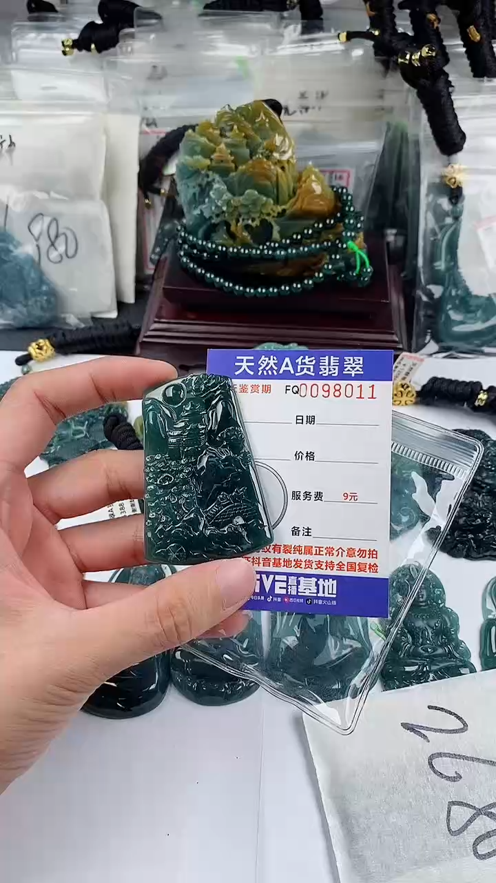 【闪购商品】翡翠颈饰未镶嵌           