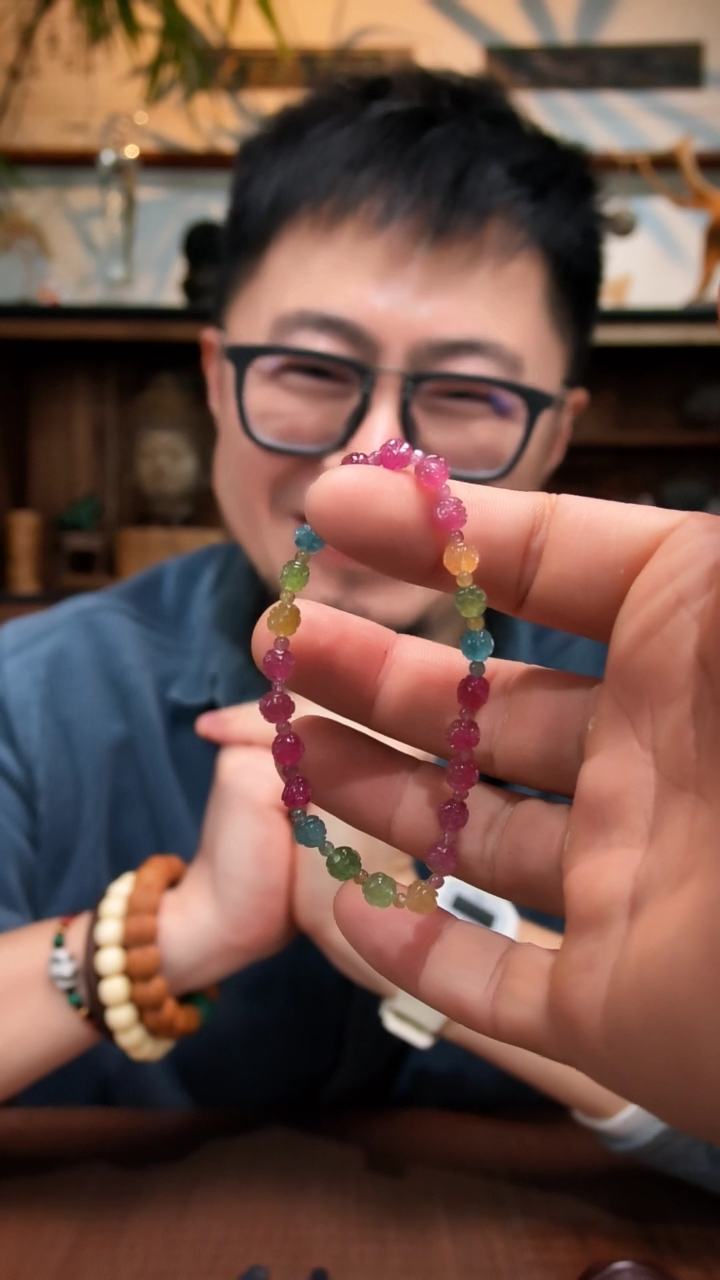 未镶嵌手串碧玺碧玺手串QM