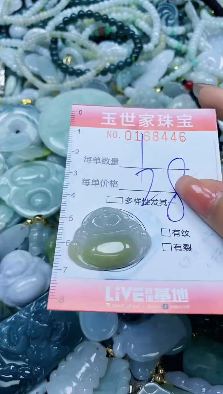 【闪购商品】翡翠颈饰未镶嵌闪购0168446