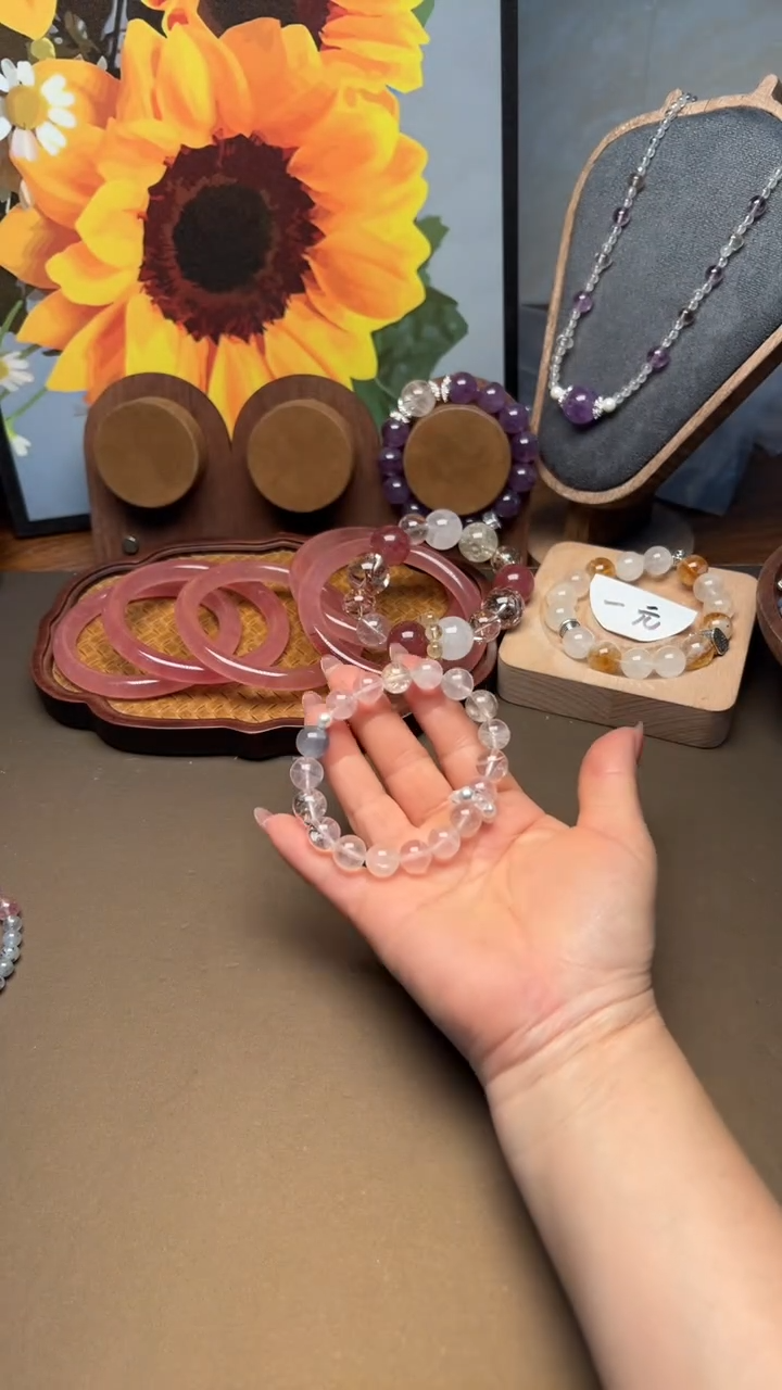 未镶嵌手串水晶4