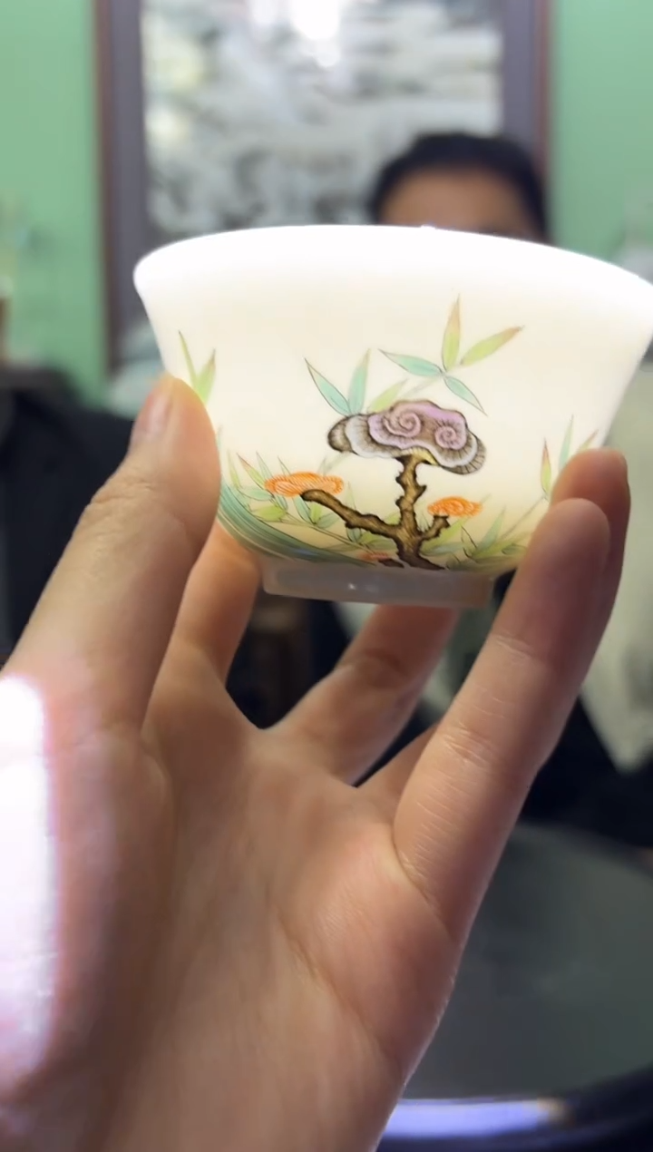 【闪购商品】杯子 E14【人间瓷画】《万端辉》