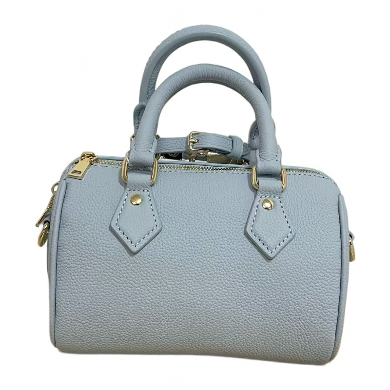 LQ-WITH-QUEEN真皮女包枕保蓝色0441