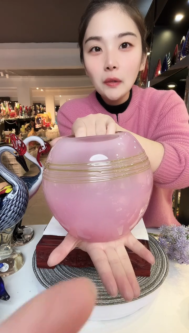 【闪购商品】茶盏琉璃摆件家居摆件