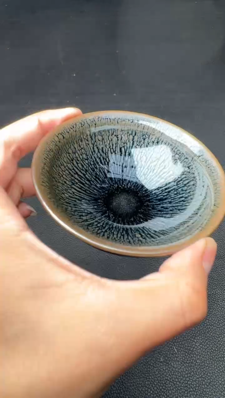 【闪购商品】茶盏建盏故事柴烧盏5