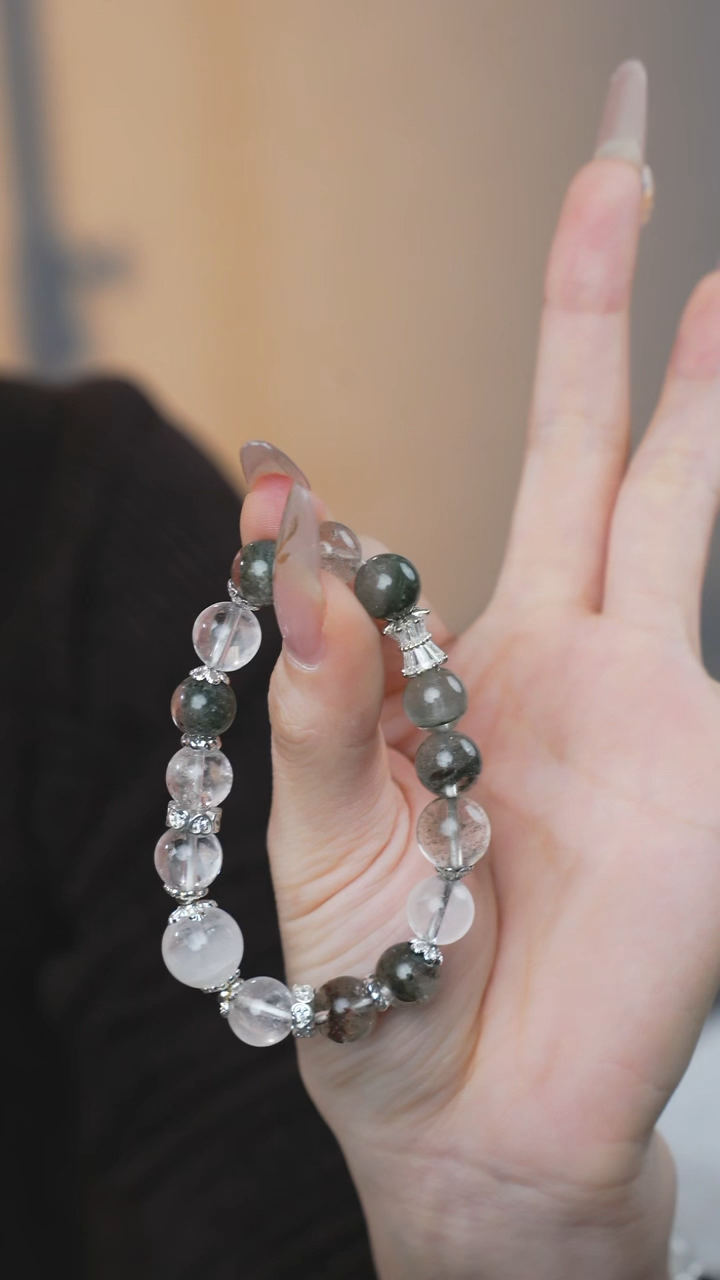 【闪购商品】水晶手串合金雾里川YXGZB5972