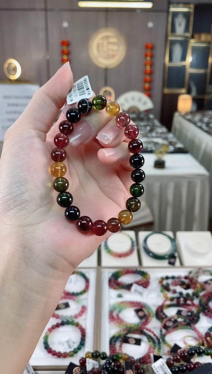 【闪购商品】单圈手串8mm+未镶嵌碧玺（多样性发一条）hon