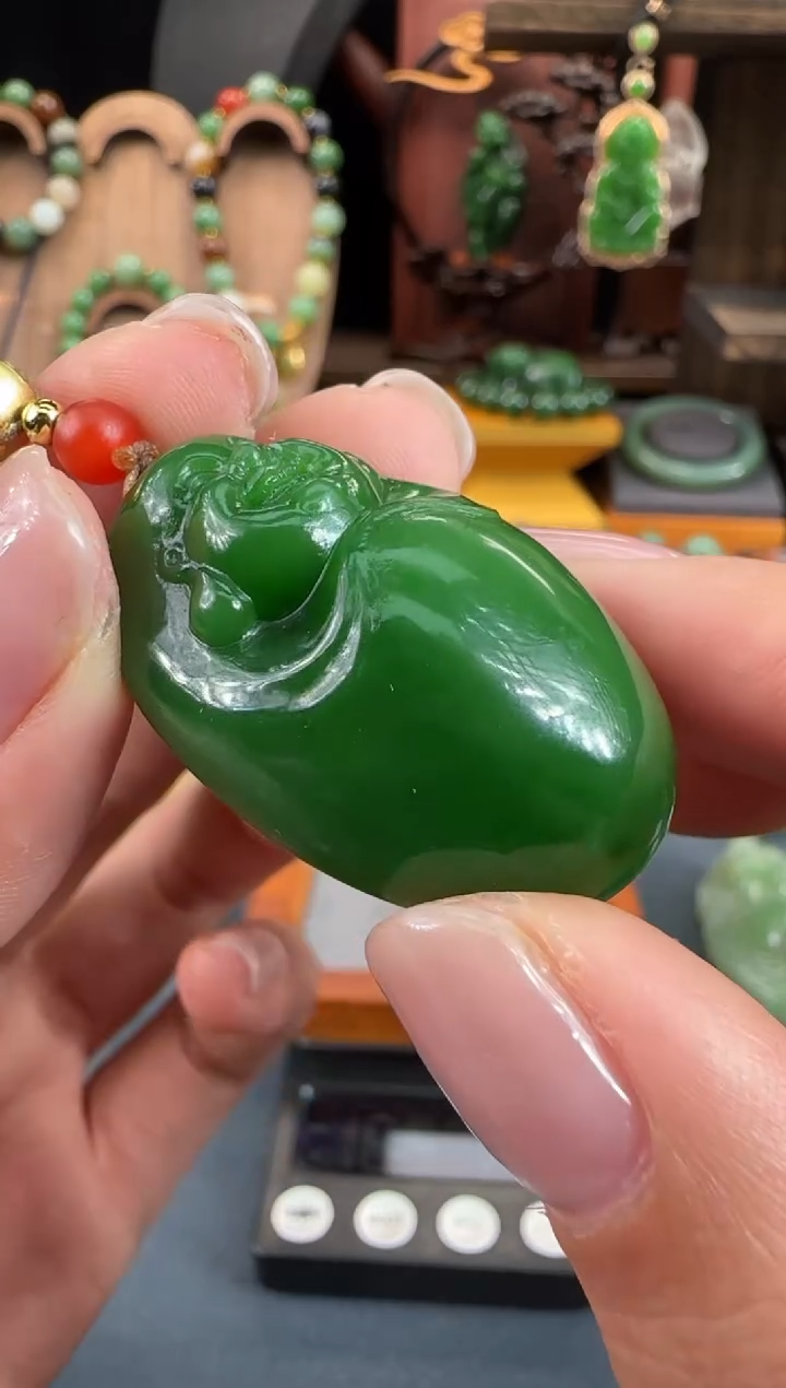 【闪购商品】和田玉吊坠未镶嵌1