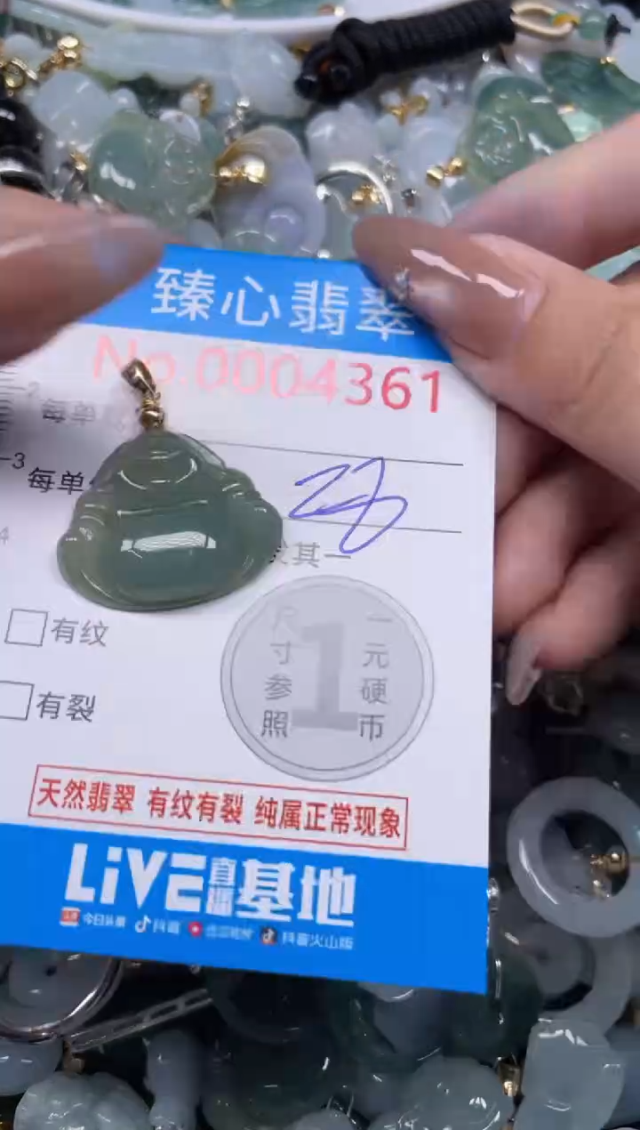 颈饰未镶嵌翡翠4361