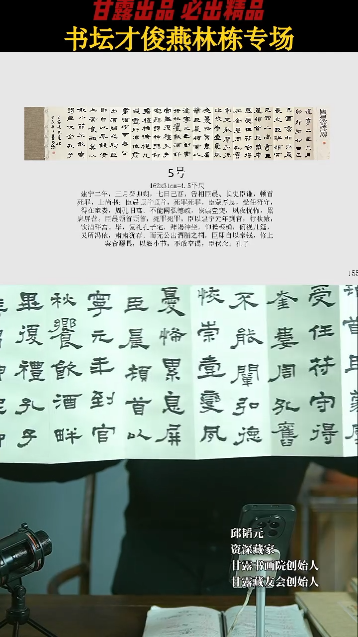 【闪购商品】书法燕林栋册页5号1551甘露美术馆