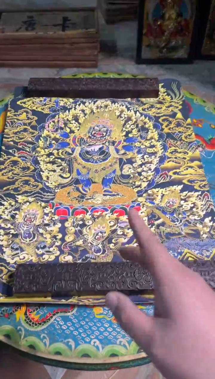 卷轴画东东唐卡tk16