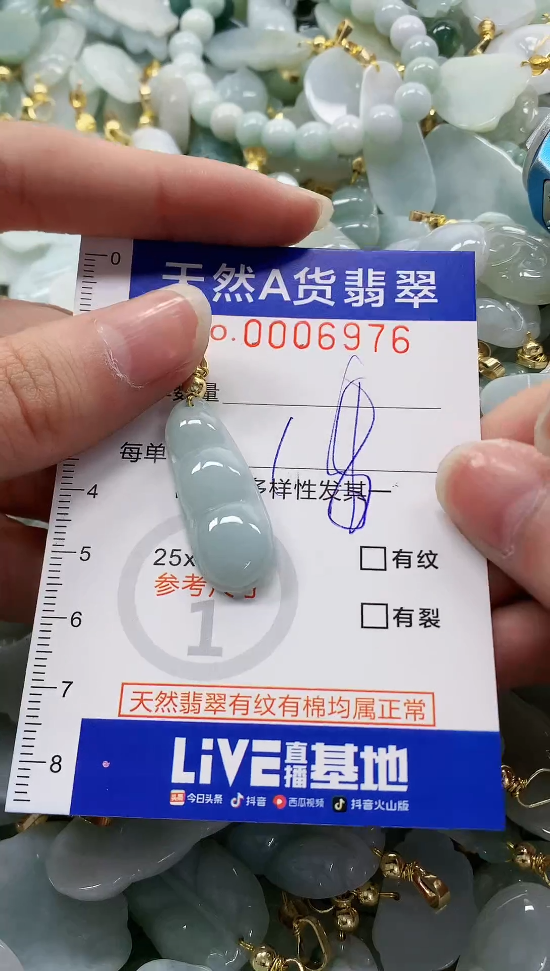 颈饰未镶嵌翡翠纯天然a货翡翠