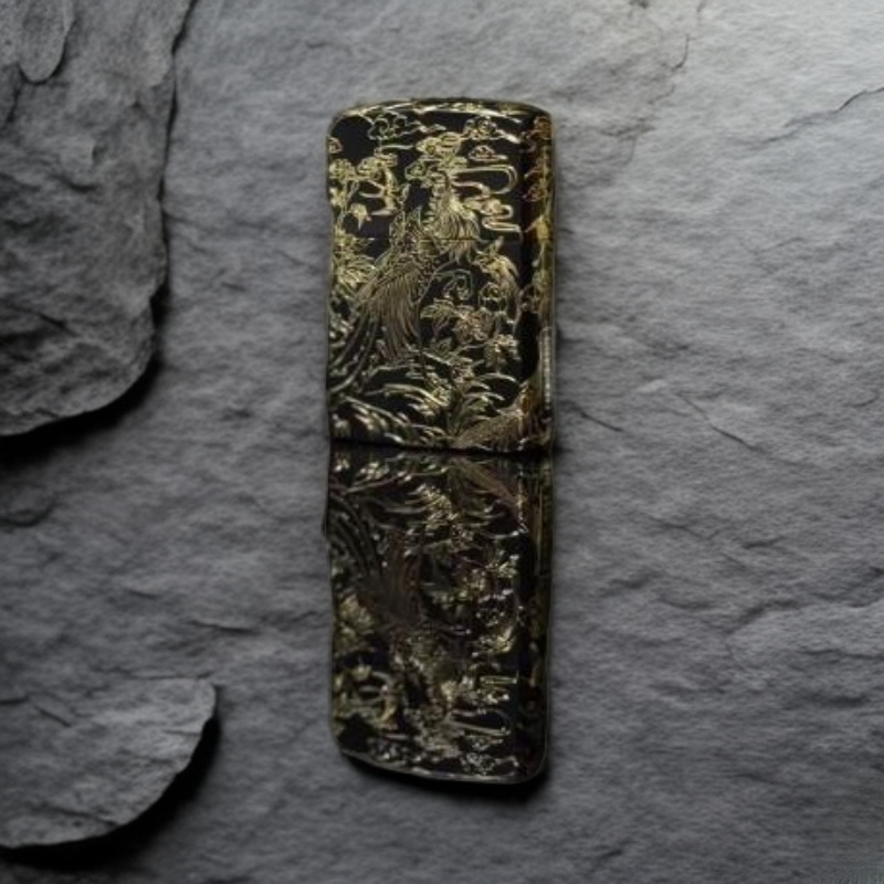 鎏金百鸟朝凤煤油机L（配官方礼盒证书裸机）