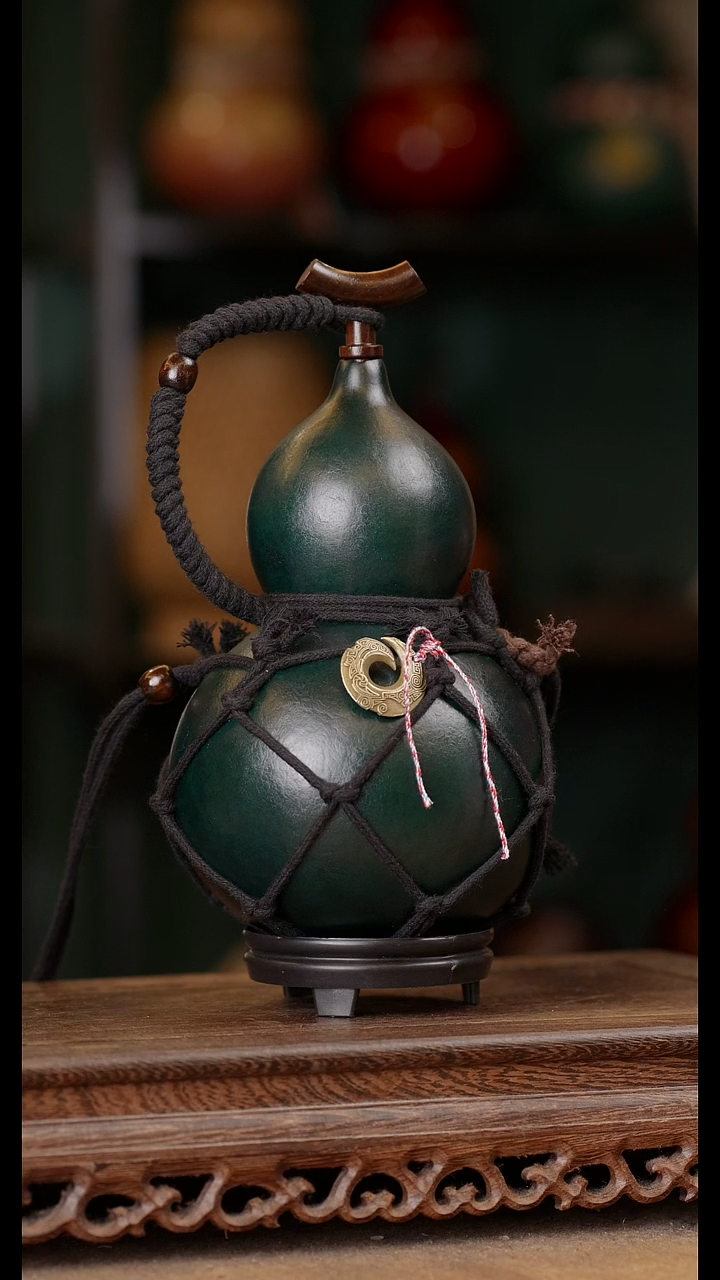 12号精品天然大漆酒葫芦一物一拍~